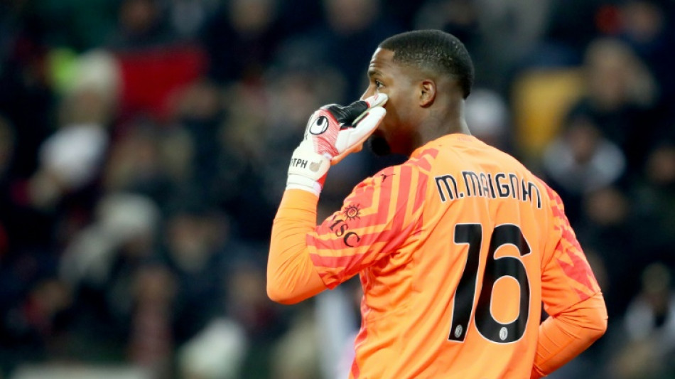 'Stand up to racism' says AC Milan keeper Maignan 