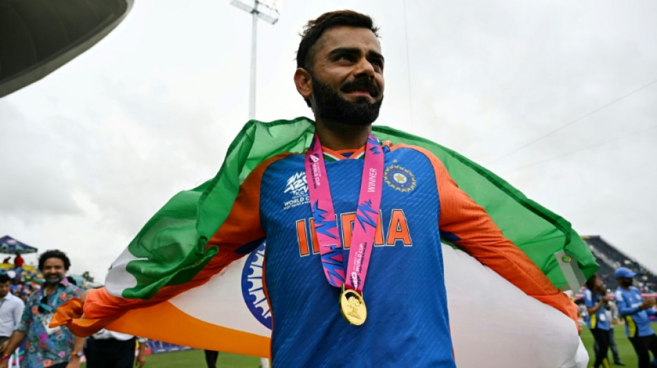 India great Kohli retires from T20 internationals after World Cup win