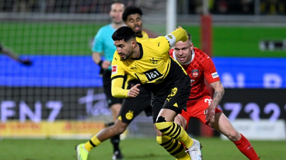 Dortmund held to goalless draw at Heidenheim