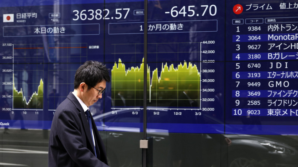 Borsa: Tokyo, apertura in lieve ribasso (-0,10%)