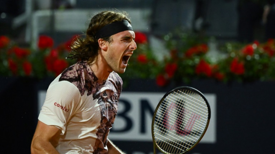 Tsitsipas y Medvedev se citan en semifinales de Roma