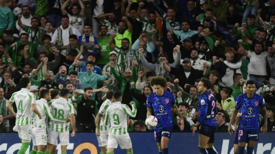 Faltering Atletico stumble again at Real Betis