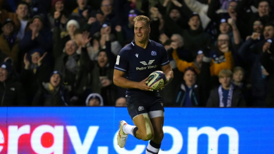 Van der Merwe hat-trick as Scotland beat England in Six Nations