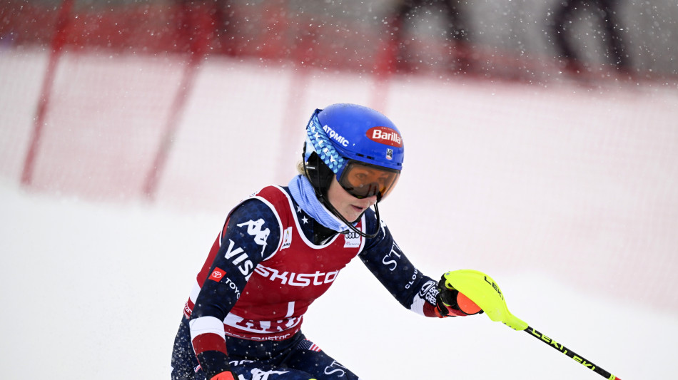 Cdm: Shiffrin al comando dello slalom di Aare