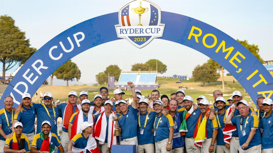 Golf: Team Europe, anche big Superlega in campo a Ryder 2025