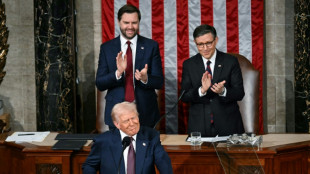 "L'Amérique est de retour", lance Trump devant un Congrès ultra divisé