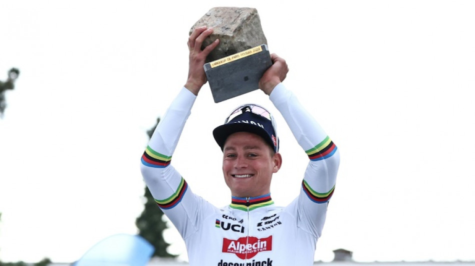 Van der Poel 'in his own league' after win in 'cobbled hell' 