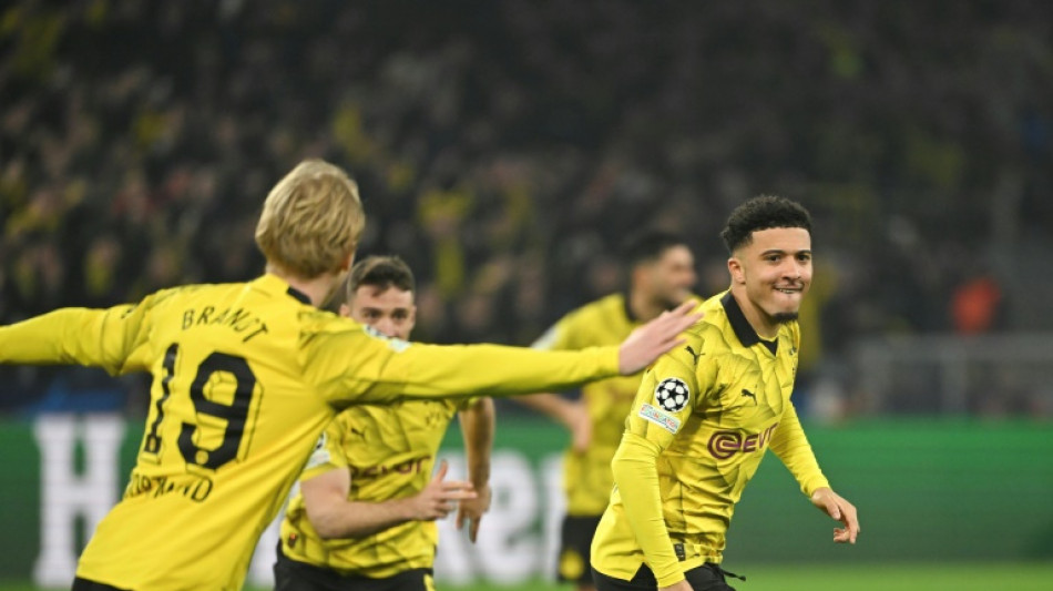 Sancho helps Dortmund past PSV, into Champions League quarters