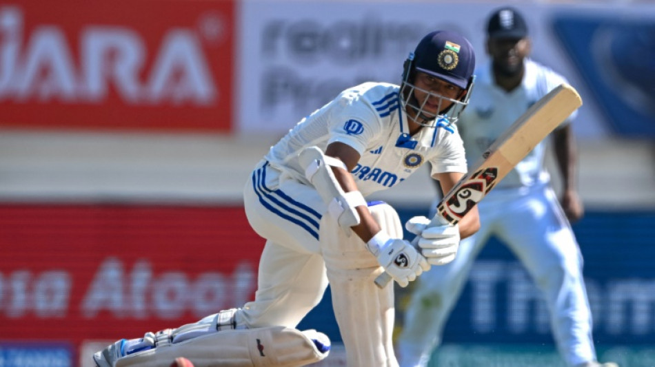 Jaiswal hits 214 as India set England 557 to win Test