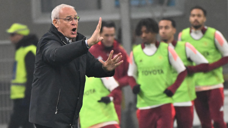 Coppa Italia:Ranieri 'bravo Milan, noi le abbiamo provate tutte'