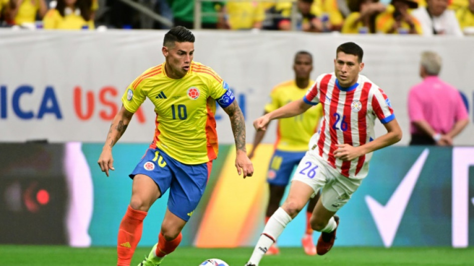 Rodriguez steers Colombia past Paraguay at Copa America