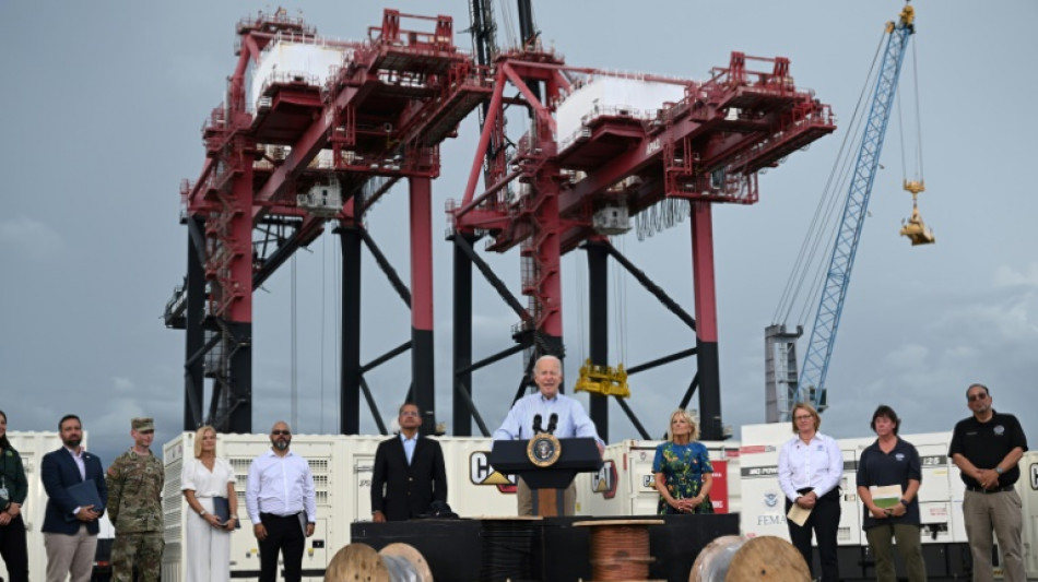 Biden promet son soutien à Porto Rico, meurtrie à répétition par des ouragans