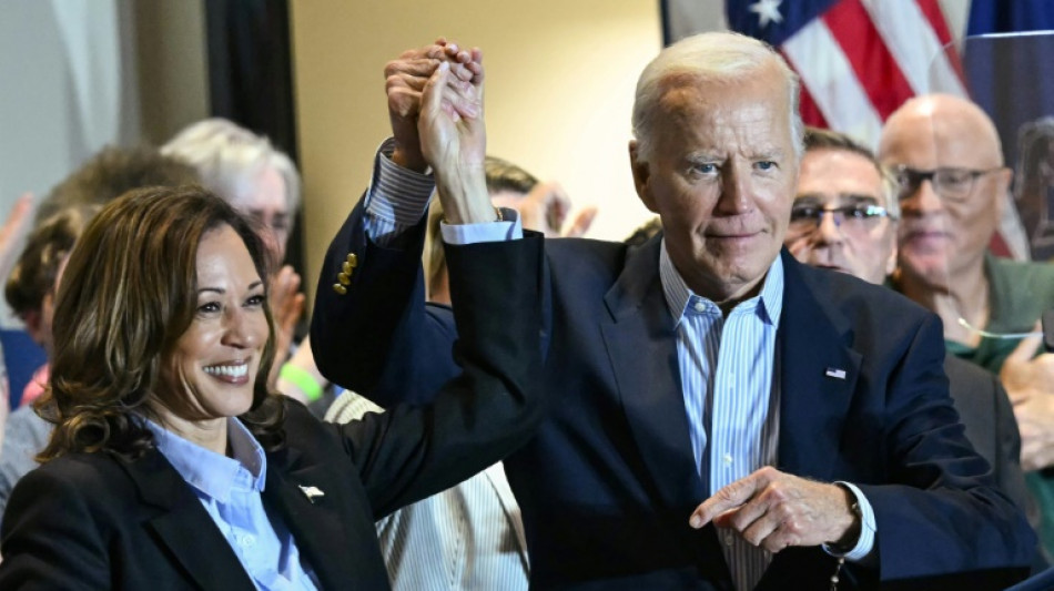 Harris e Biden cortejam juntos estado-chave da Pensilvânia em ato com sindicatos