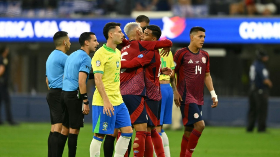 Brazil frustrated by Costa Rica, Colombia beat Paraguay at Copa