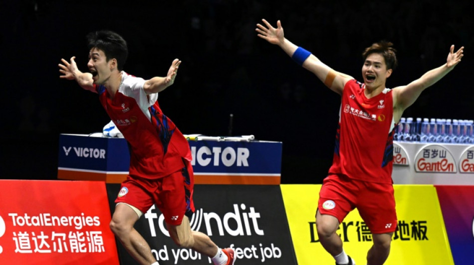 China inflict double agony on Indonesia to lift badminton's Thomas and Uber Cups