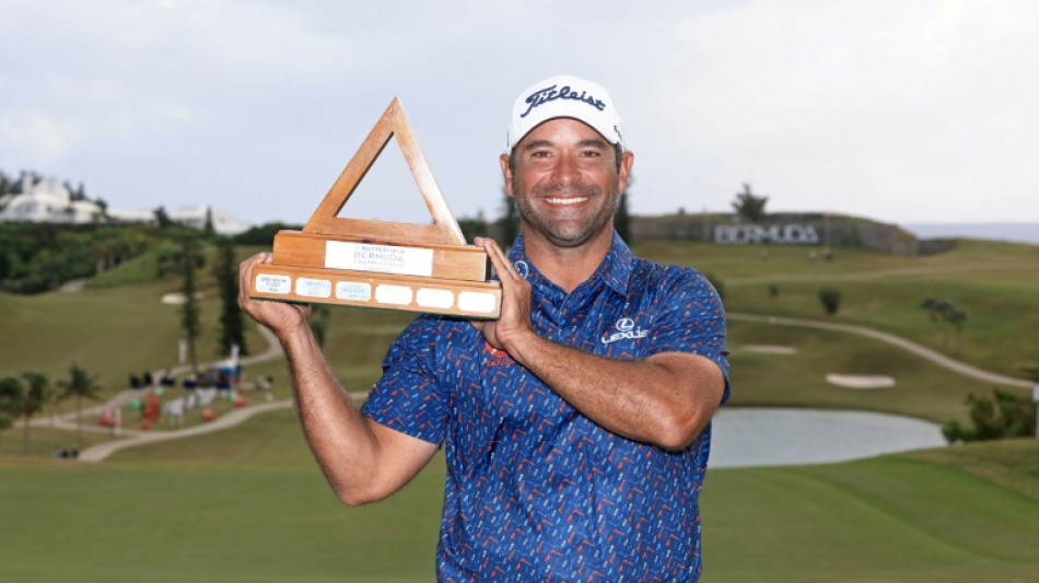 Puerto Rico's Campos wins first PGA title at Bermuda