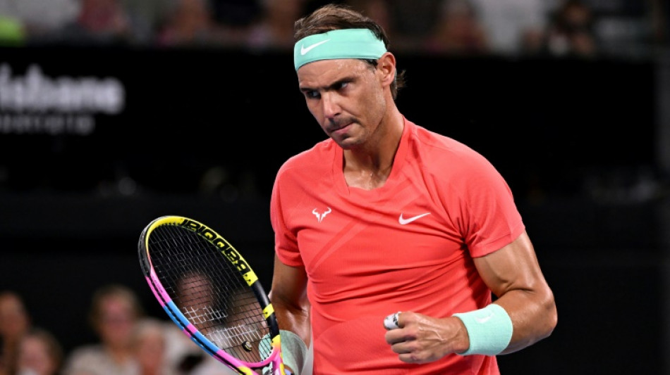 Nadal overpowers Kubler to reach Brisbane quarters