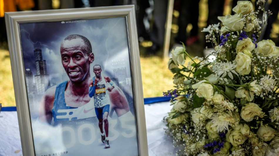 Tearful tributes for Kenyan marathon prodigy Kiptum