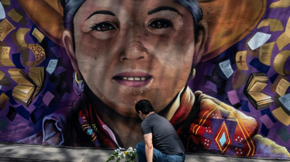 Develan un mural en memoria de Miroslava Breach, periodista mexicana asesinada en 2017