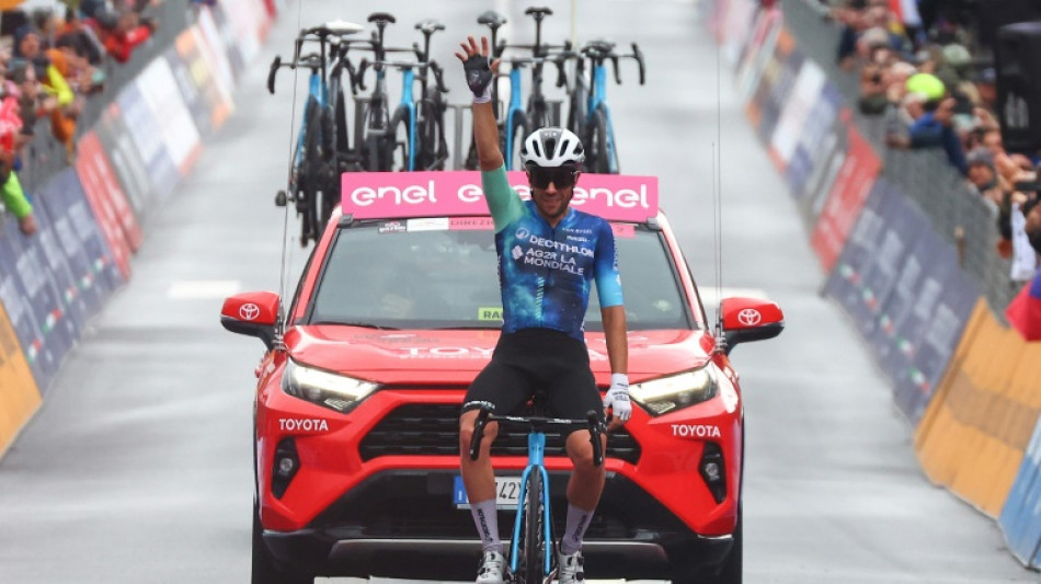 Vendrame breaks away to win Giro stage 19, as Pogacar cruises