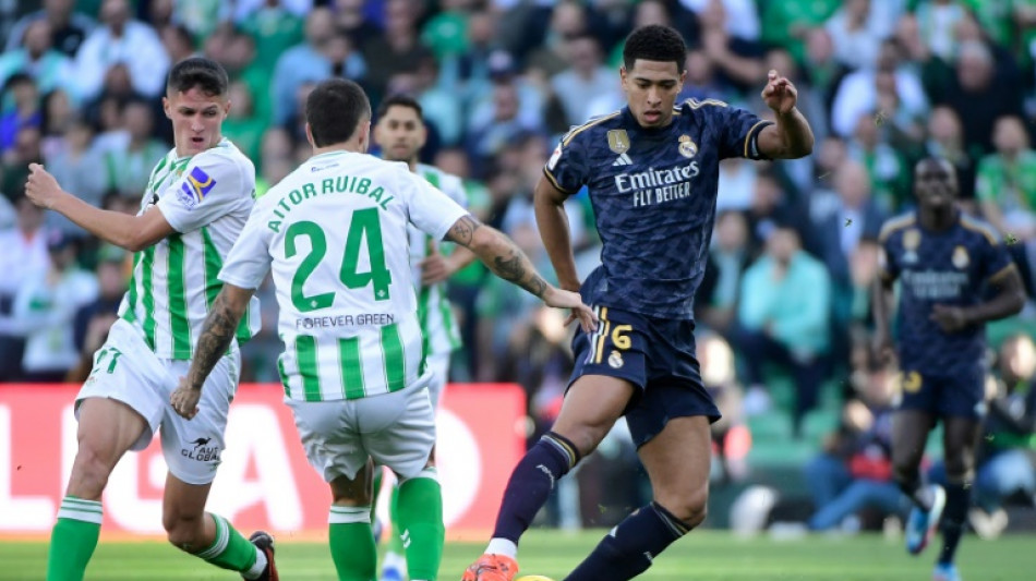 Real Madrid held as Ruibal rocket earns draw for Betis