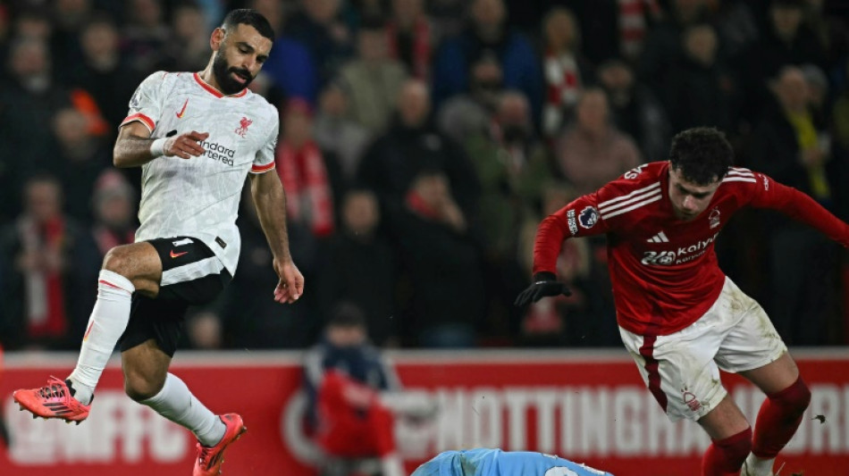 Liverpool held by Forest, Man City blow late lead at Brentford