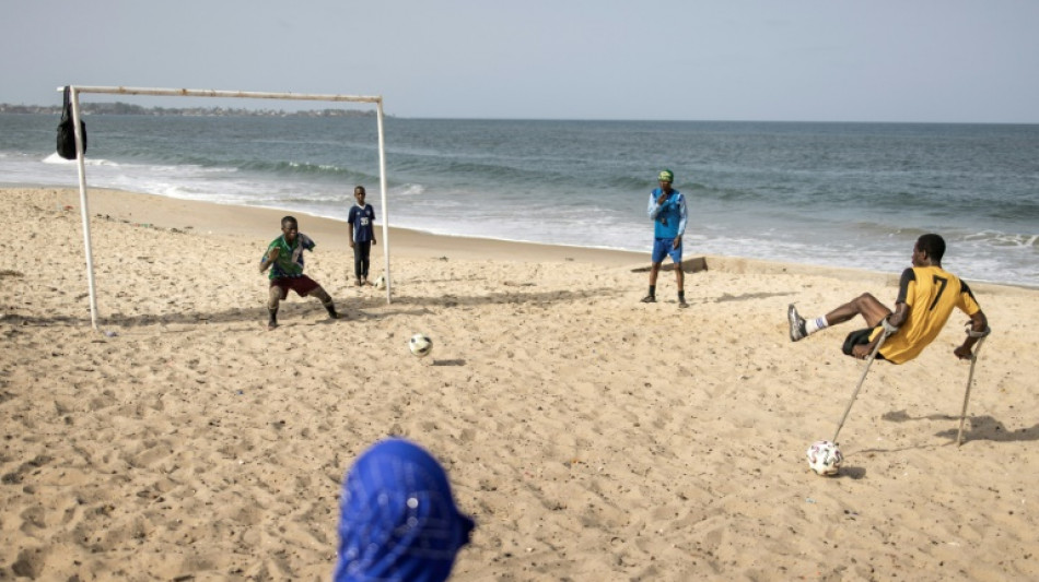 In Sierra Leone, football offers hope to amputees