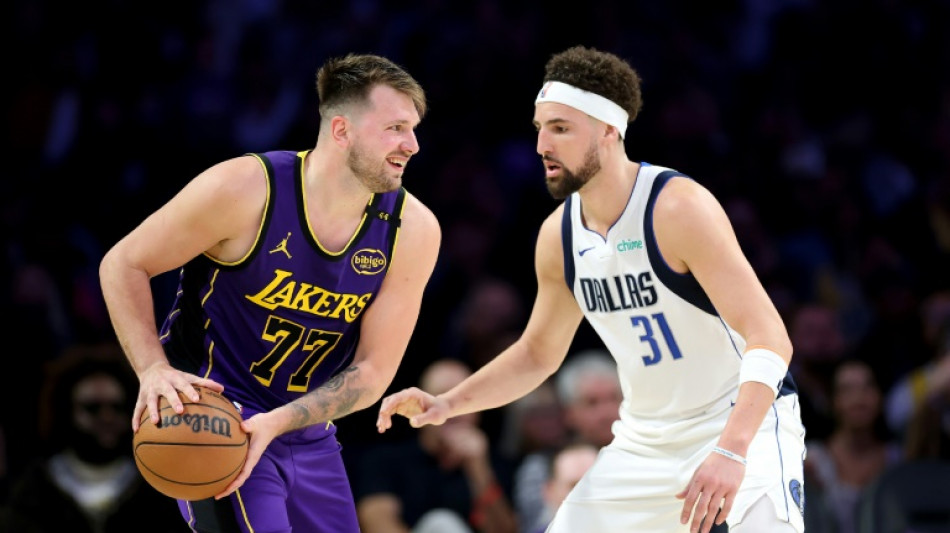 Lakers' Doncic makes triple-double in winning reunion with Dallas