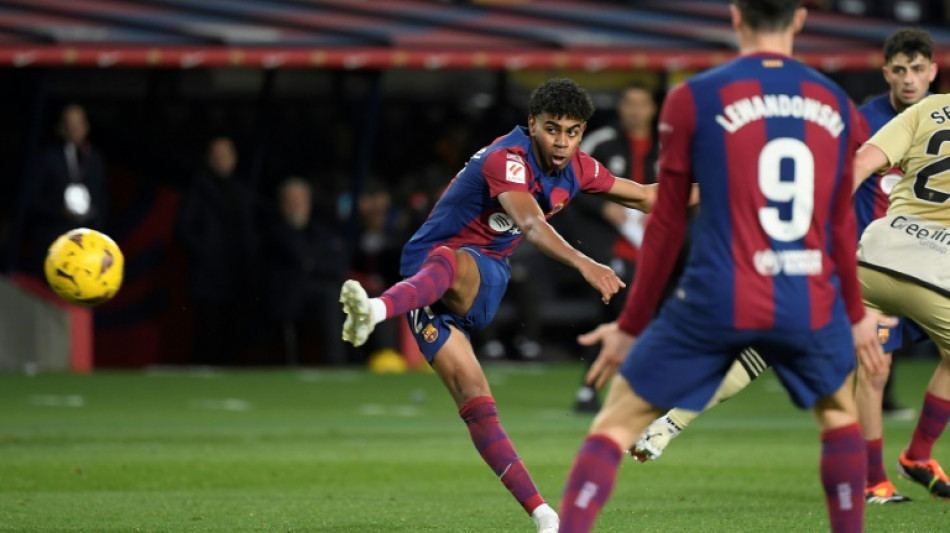 Yamal rescues ragged Barca draw against Granada, Atletico stumble