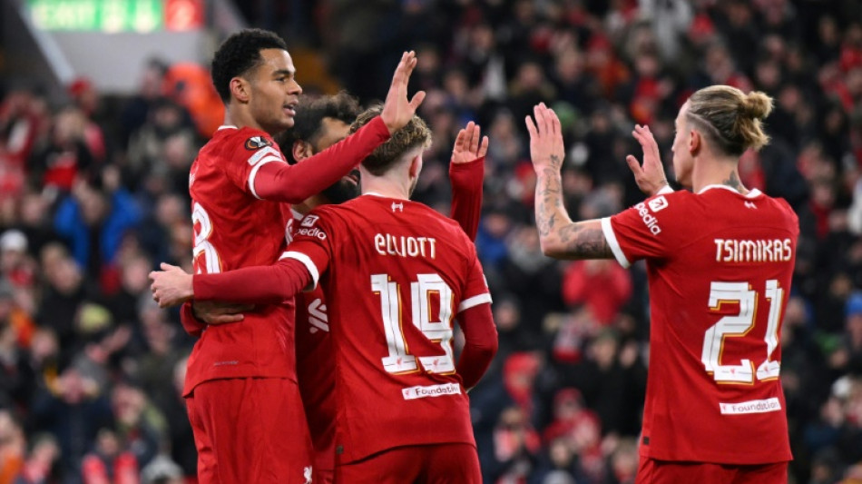 Liverpool power into Europa League last 16, Brighton reach knockouts