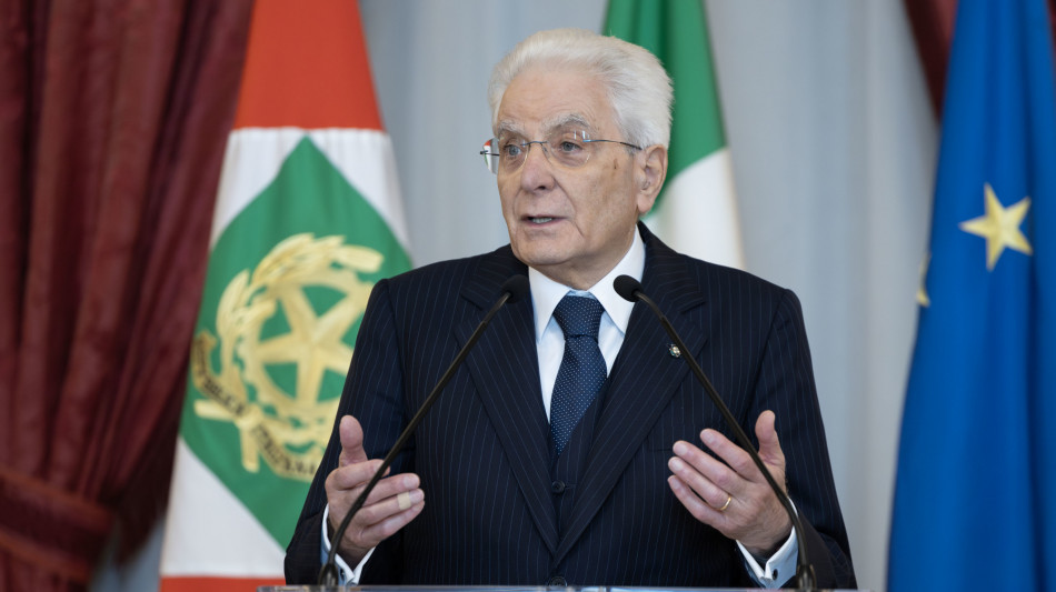 ++ Mattarella, la guerra minaccia la sicurezza dell'Europa ++