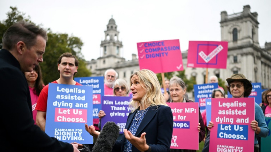 Au Parlement britannique, début d'un vote hautement sensible sur l'aide à mourir