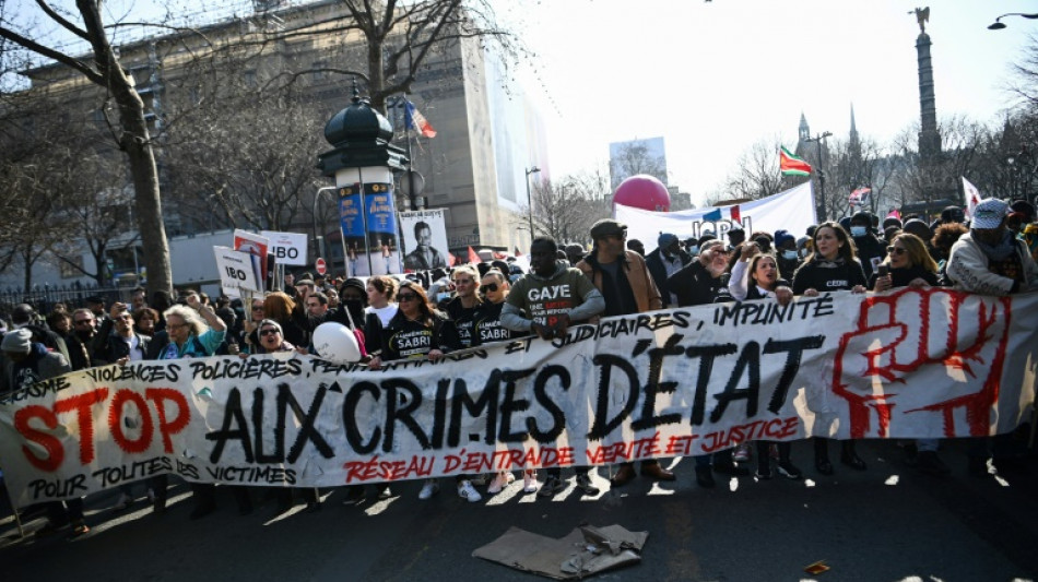 Thousands protest racism, police brutality, in French cities