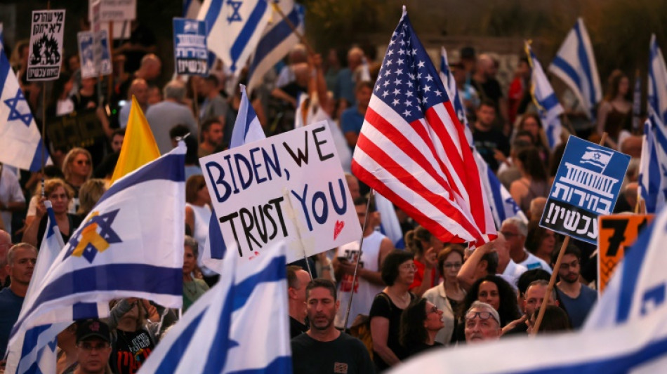 'Biden is our only hope': Thousands of Israelis urge hostage deal