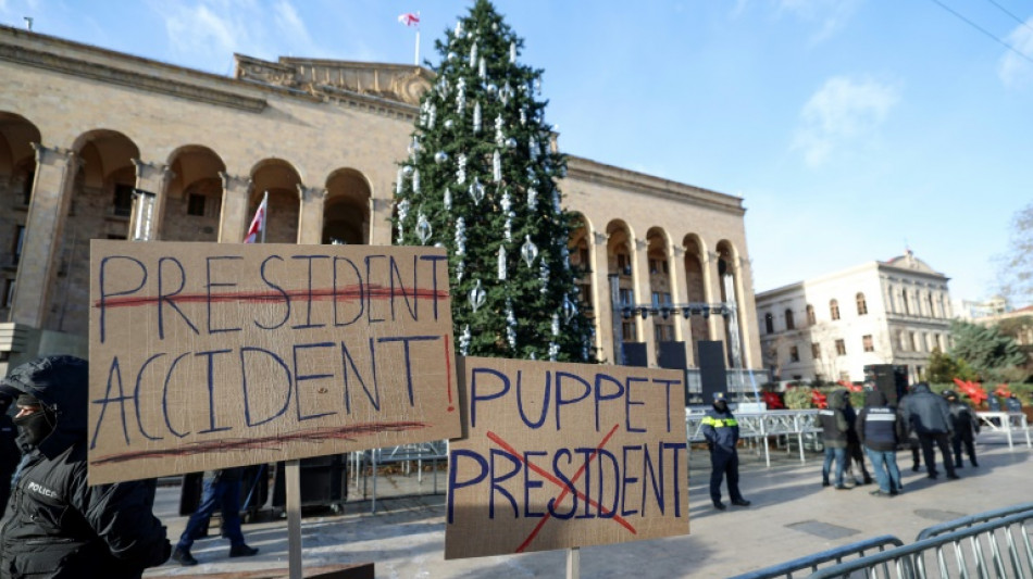 Georgien: Versammlung kommt zur Präsidentenwahl zusammen - Demonstrationen in Tiflis