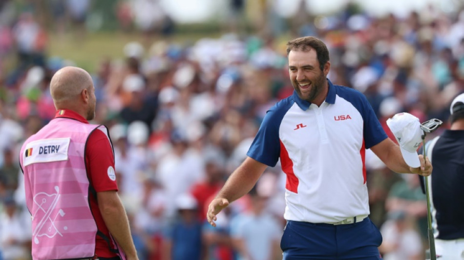 Scheffler powers to dramatic Olympic golf title