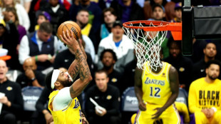 Davis triple double sparks Lakers to third NBA win in a row