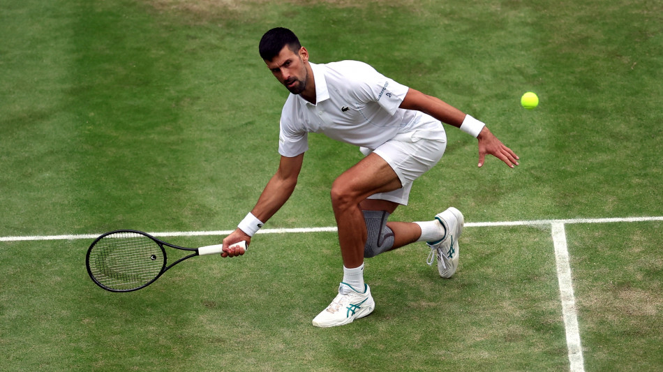 Wimbledon: Musetti battuto, Djokovic in finale