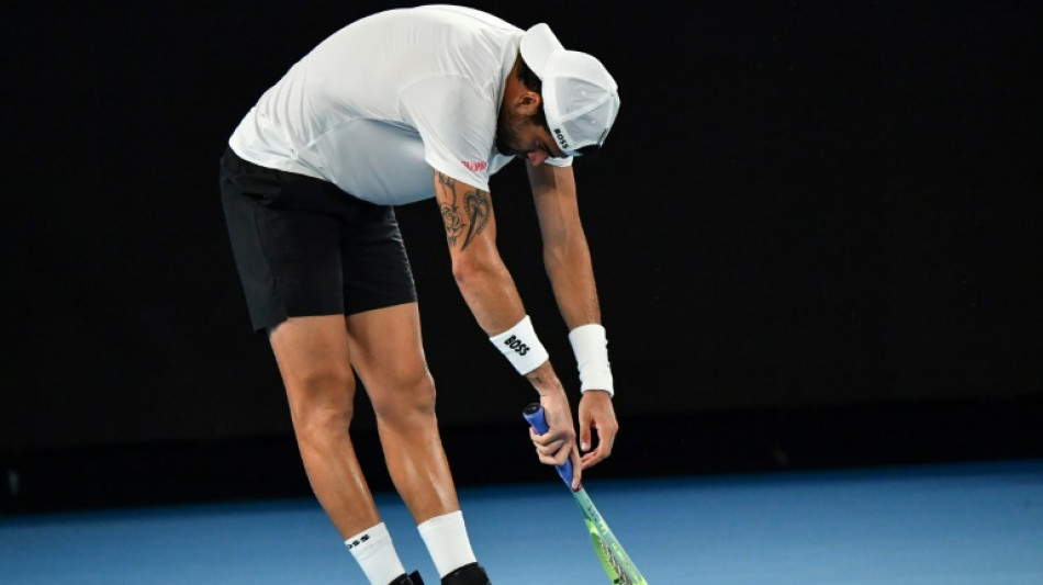 Injured Berrettini pulls out of Australian Open 