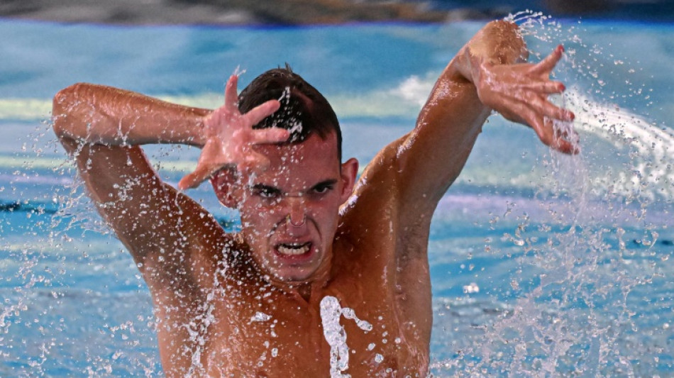 El español Fernando Díaz del Río repite plata en solo libre de natación artística