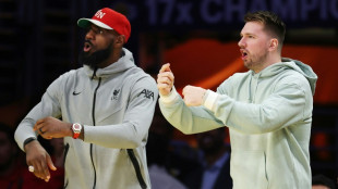  Doncic energizes LeBron as NBA homestretch begins