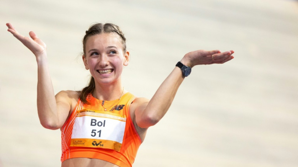 Dutch runner Femke Bol breaks own 400m indoor world record