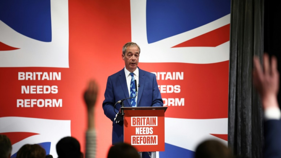 Brexit firebrand Farage shakes up UK election fight