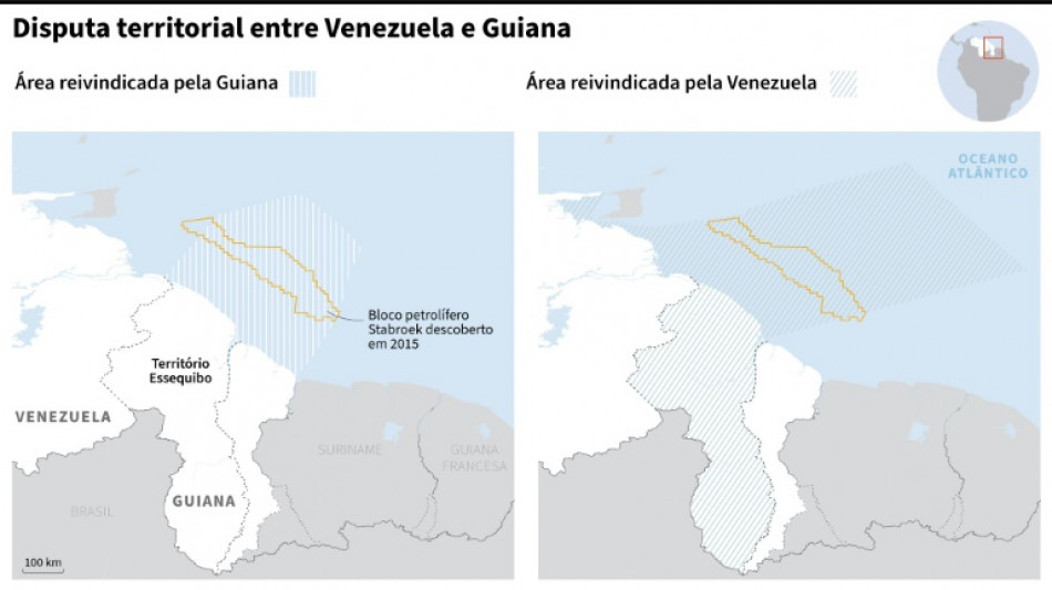 Venezuela pede que Guiana rejeite 'interferência' de terceiros em disputa por Essequibo