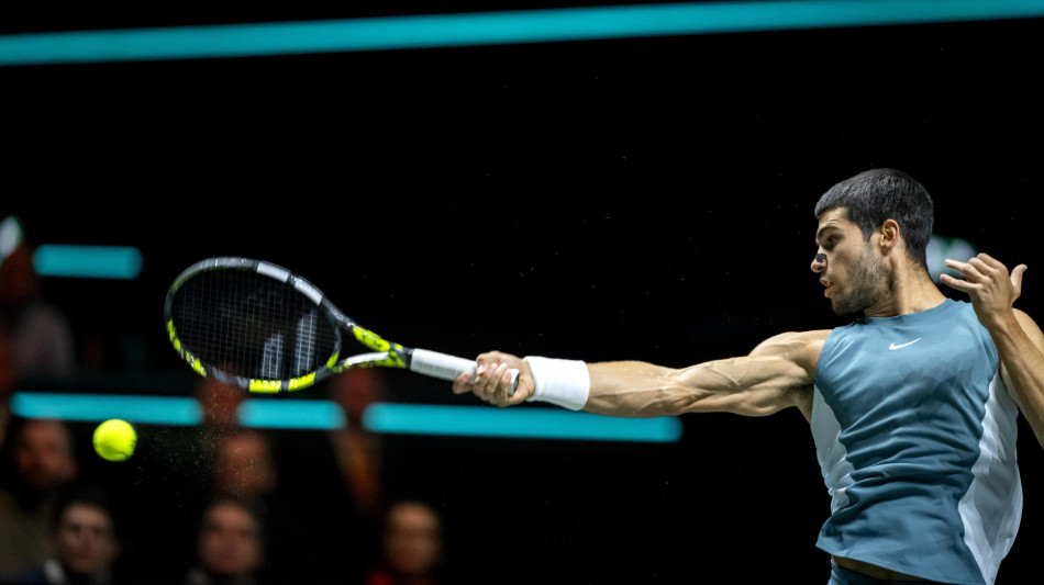 Tennis: Atp Rotterdam, Alcaraz si qualifica per gli ottavi