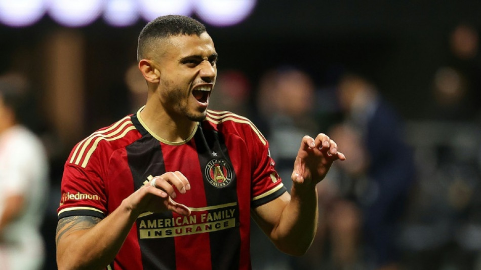 Giakoumakis hits hat-trick as Atlanta crush New England