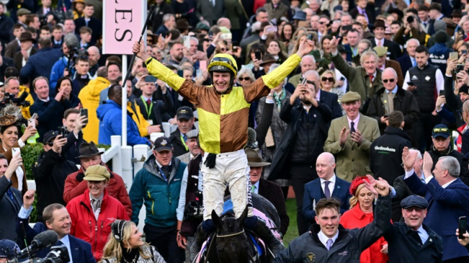 'Superstar' Galopin Des Champs wins back-to-back Cheltenham Gold Cups