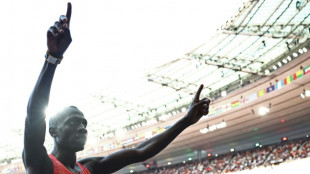 Kenya's Emmanuel Wanyonyi edges Arop for Olympic 800m gold