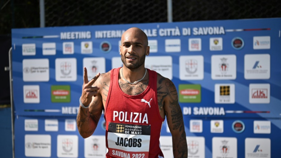 Athlétisme: Jacobs renoue avec le 100 m avec un temps de 9.99