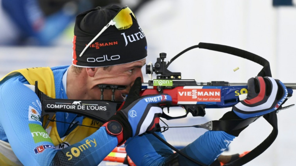 Biathlon: la France 3e du relais mixte d'Otepaa, victoire de la Norvège